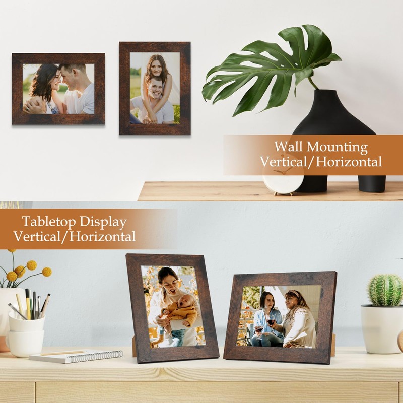Vasemouh Picture Frames 13 x 18 cm Set of 6