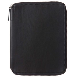 Laconic LDC09-270BK Notebook Cover, B6, Round Zipper, Black