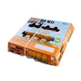 후레쉬 동물복지 유정란 30개입 (대란 1560g) Fresh Animal Welfare Organic Eggs 30 Count (Large Eggs 1560g)