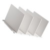 Shelf Divider White Sturdy Plastic Easy Assembly Adjustable Vertical Handbag