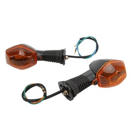 OUKENS Motorcycle Front Indicator Indicator Replacement for Suzuki DL 1000 V Current 2006-2012 (Brown)