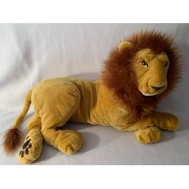 Weighted Stuffed Animal, Large Lion or Horse with 5 lbs - Jumbo Lion with 10 lbs, washable plush buddy
