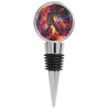 Libra Scales Zodiac Illustration with Stars Wine Stopper
