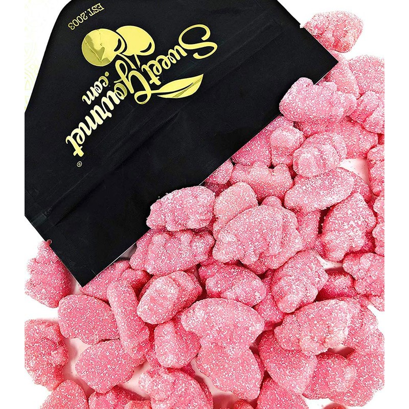 SweetGourmet Sour Strawberry Piglets | Mini Pigs Gummi Candy |