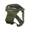 V10 Half Face Steel Mesh Breathable Protective Face Guard Competition