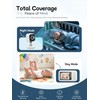 Baby Monitor with Camera and Audio & Crib Clip, No