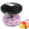 SUREWIN Manual Food Processor 1000ML Large Capacity Pull String Vegetable