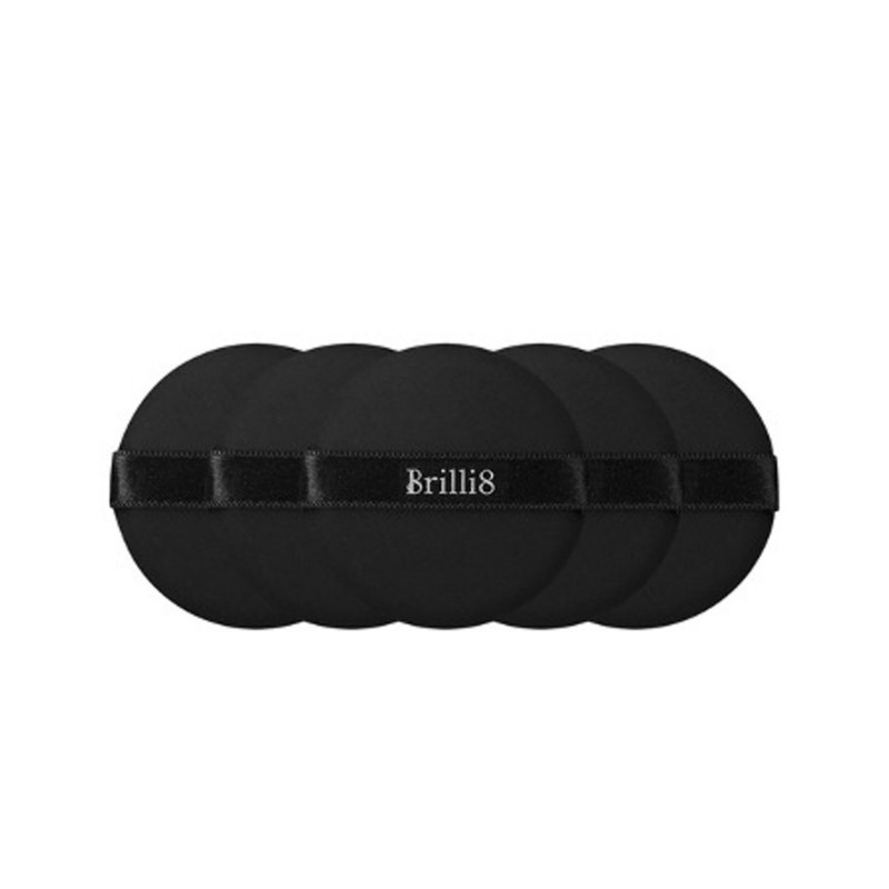 Brillieight Brilliant Ruby Cell Puff 1set (5 pieces) Adherence and