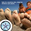 Sand Brush Remover for Beach, Sand Removing Bag, Beach Accessories
