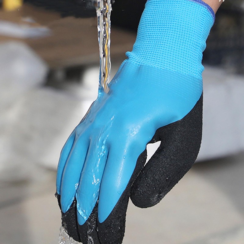 lvifloae Electric Insulated Gloves 400V Voltage Resistant Non-Slip Rubber Electrical