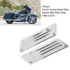 2 Pcs Saddlebag Latch Covers Saddle Bag Outer Lid Hinge