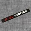 2Pcs 5.3L Vortec Hood Emblems Engine Badge Side Door Decal
