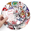 50PCS Baseball Stickers for Water Bottles Helmet Laptop Phone Guitar