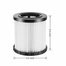 DCV580H DCV581H Replacement Filter for DEWALT 20V Wet Dry Vacuum