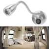 RV LED Bedside Light 360 Degree Swivel Flexible Goosneck Light