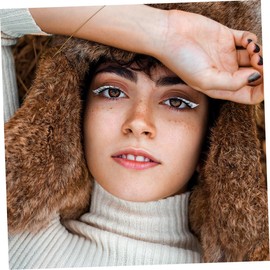 WOONEKY Eyebrow Pencil Set 4pcs Waterproof Eye Liner Pencils for Women Girls Simple Makeup Tool