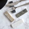 Tableware East Cutlery Rest 9cm Marble Gray ko-005-03