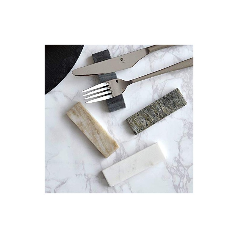 Tableware East Cutlery Rest 9cm Marble Gray ko-005-03