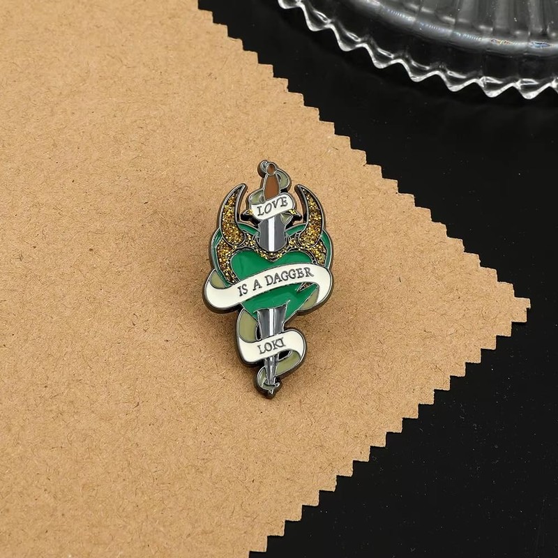 Love is a Dagger, Loki Enamel Pin