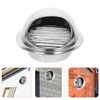 TEHAUX Extractor Cover Stainless Steel Round Design Windproof Soffit Vent