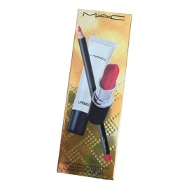 Kit de pintalabios Ruby Woo de Mac Claim To Fame, gafas de labios y lápiz