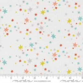 Moda Fabric - Paper + Cloth Delivered With Love Cloud 25134 11 - Sold by 1/2 Yar