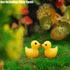 Odoria 1/12 Miniature Ducks Dollhouse Decoration Accessories, 12Pcs