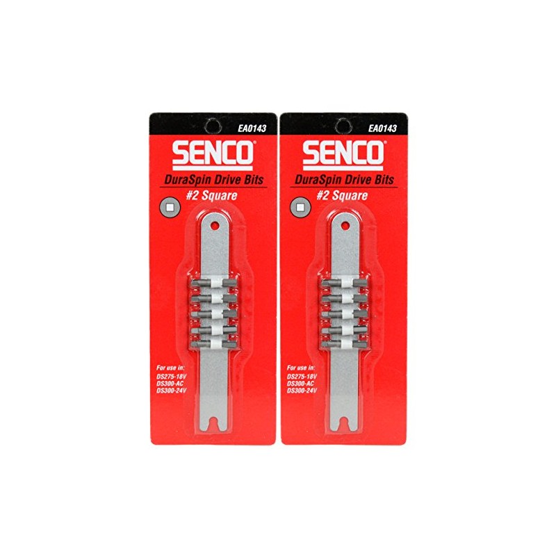 Senco EA0143 #2 Sq 1" Duraspin Drive Bits (2 Pk)