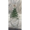 Grrenbrier -Christmas Tree Seamless Wine Glass. 9.5 Oz.