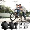 WayEee Kids Bike Helmet Set Skateboard Knee Pads, Helmet Pad