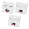 Minkissy Eyelash Extension Training Set 3pcs Lash Extension Molds Beauty