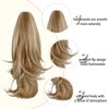 Ponytail Extension 16 Inch Claw Clip Pony Tails Hair Extensions