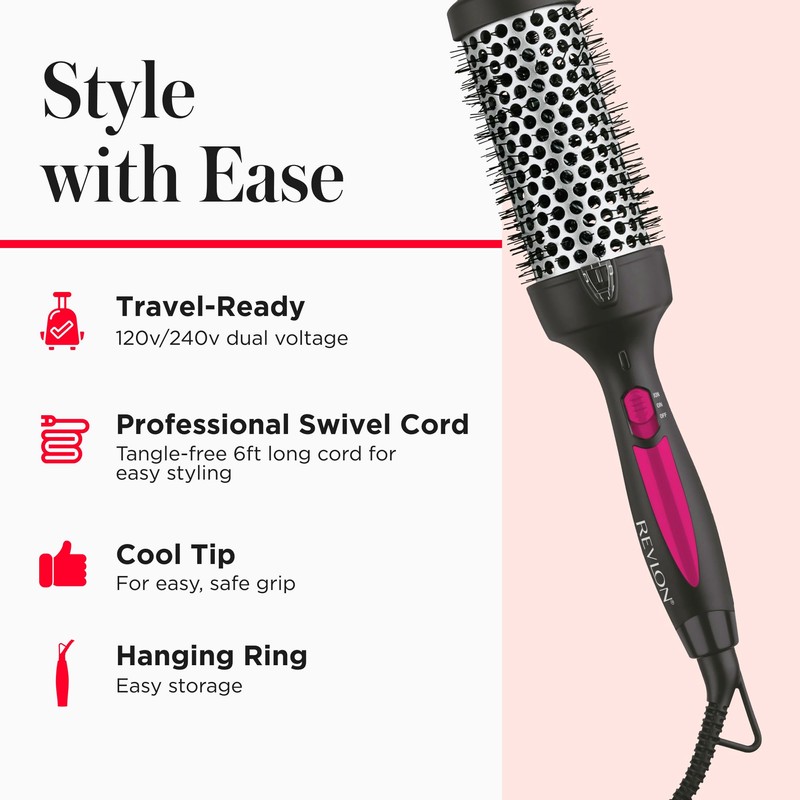 REVLON Perfect Match Hot Styler - Heated Brush to Style