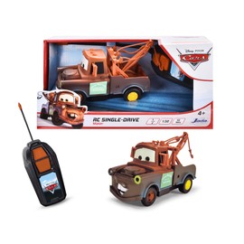 Jada Toys - Radiocomando Cars Cricchetto, Scala 1:32, 27 MHz, Portata 10 m, Funzione Avanti Dritto e Indietro Curva, 14 cm, +4 anni, 203081009