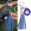 Hztyyier Turkish Eye Keyring, Nazar Boncuk Key Ring, Evil Eye