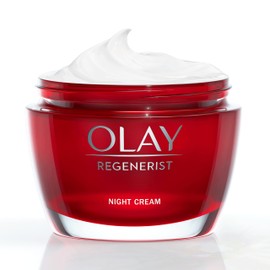 Olay Regenerist Night Face Cream, Unique Formula With Vitamin B3 & Niacinamide, Instantly Hydrates For 24H 50ml