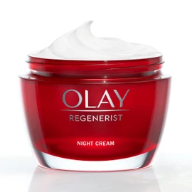 Olay Regenerist Night Face Cream, Unique Formula With Vitamin B3 & Niacinamide, Instantly Hydrates For 24H 50ml