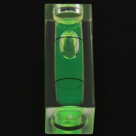 Sunicon 5 pieces mini spirit level, 15 x 15 x 40 mm, high precision square spirit level, space spirit level, for camera head and precision instruments