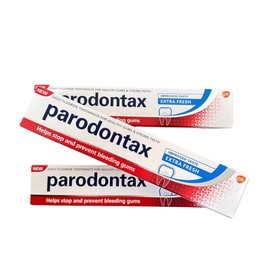 3 x Parodontax dentifricio extra fresh toothpaste, 75 ml, toothpaste