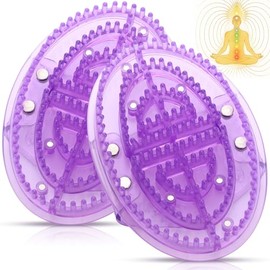 2 piezas Cepillo de masaje meridiano magnético Cepillo de masaje meridiano completo para el cuerpo Herramientas de masaje de salón de belleza para mas