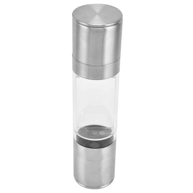 2 in 1 Manual Grinder Stainless Steel Hand Garlic Pepper