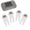 Azeeda 'Forced To Work, Born To Dilly' Golf Divot Tool/Repair