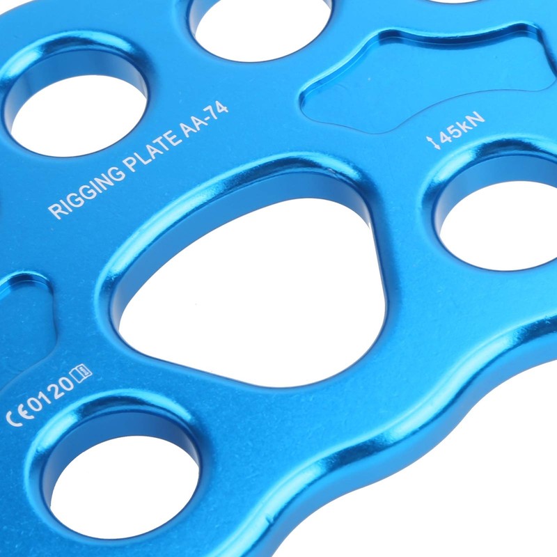 Fudax 45KN Rigging Plate, Corrosion-Resistant Rigging Plate for Climbing for