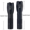 XYSRZ Bright Tactical Flashlight 5 Modes Zoomable Portable EDC Flashlight