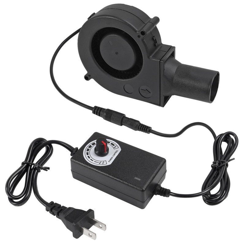 97mm x 33mm BBQ Fan 12V Blower with 110V/120V Variable