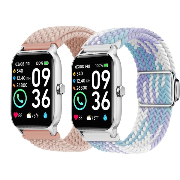 Chofit Nylon Sport Strap Intended for FITVII H56 Watch Bands