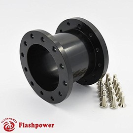 2.5" Steering Wheel Hub Adapter Extension Spacer Black
