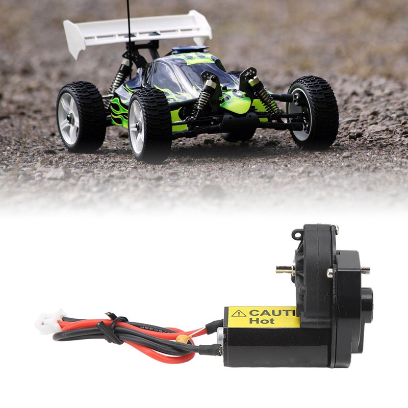 RC Gear Box with 050 66T Brushed Motor 7.4V Efficient