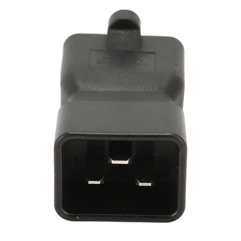 IEC320 C20 to Nema 5‑15 20R Power Adapter 20A C20