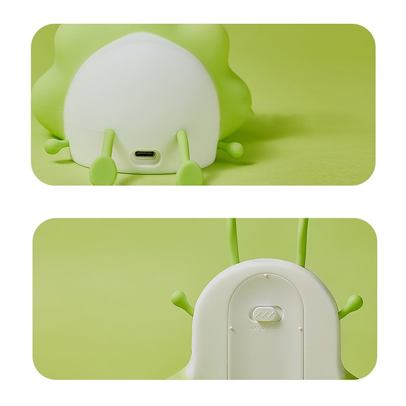 Cabbage Night Light Three Levels Light Adjustment Silicone Lamp Bedroom